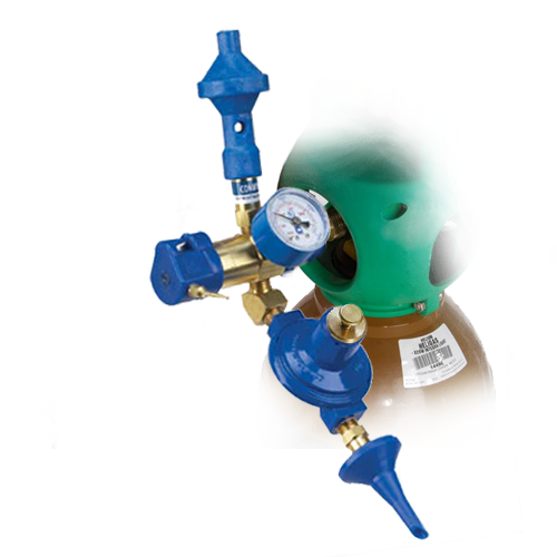 Universal Plus Inflator 60/40 Push Valve & Bubble Inflator™