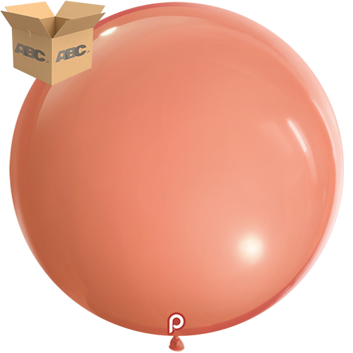 Peach 36" Round - 4CT  (25 Bags)