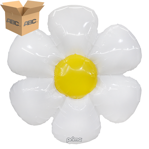 34" White Daisy  (Case of 50)