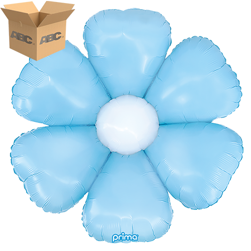 34” Pale Blue Daisy (Case of 50)