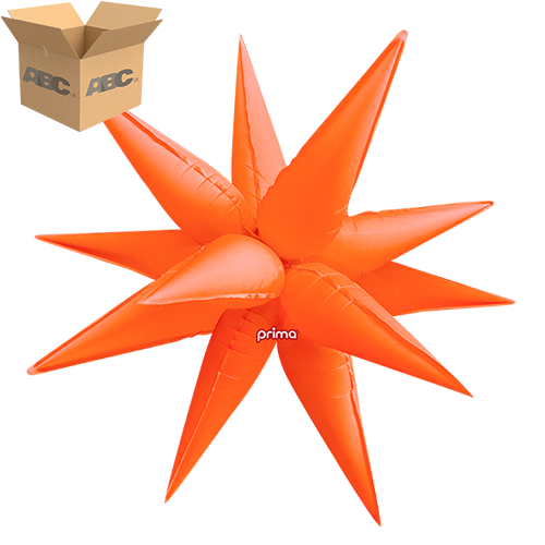 Electric Orange 40" Starburst (Case of 50)