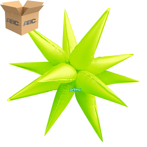 Electric Yellow 40" Starburst (Case of 50)