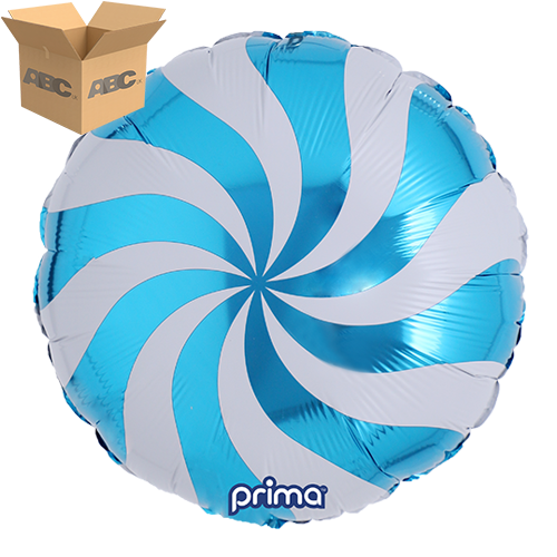 18” Blue Candy Swirl (Case of 50)