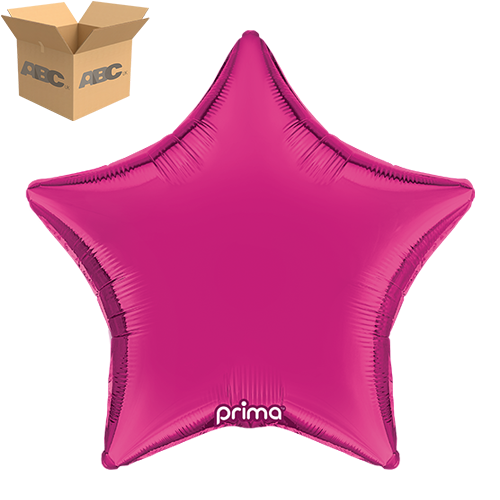 18” Hot Pink Star (Case of 50)