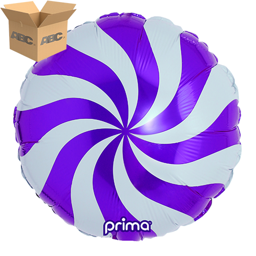 18” Purple Candy Swirl (Case of 50)