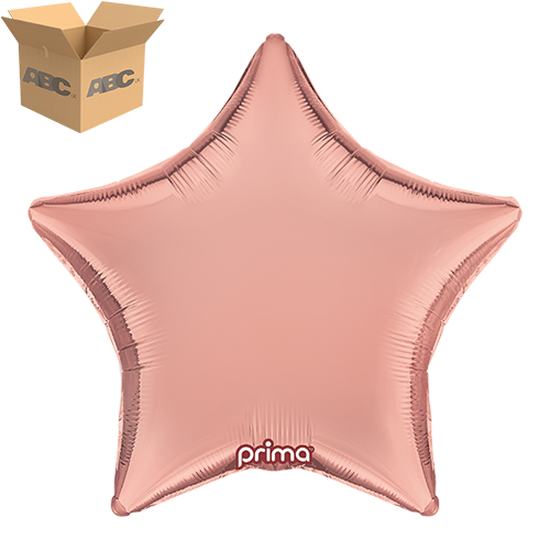 18” Rose Gold Star (Case of 50)