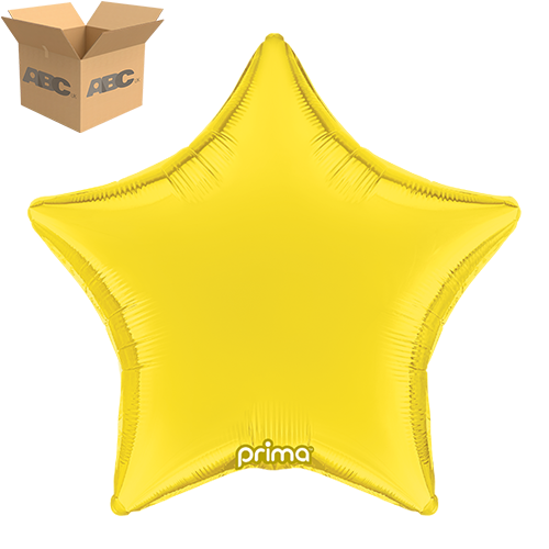 18” Yellow Star (Case of 50)