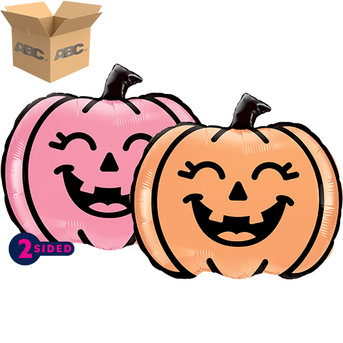 20" Smiling Jack-o'-lantern Special Shape (Case of 50)