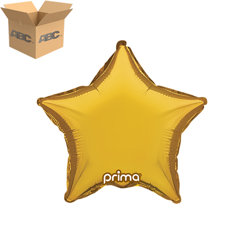 9” Gold Star (Case of 50)