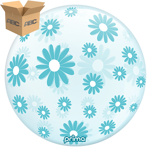 20” Blue Daisies Sphere (Case of 50)