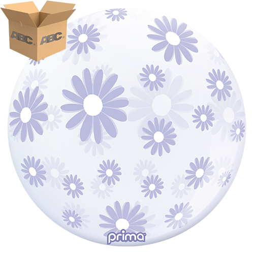 20” Pale Lavender Daisies Sphere (Case of 50)