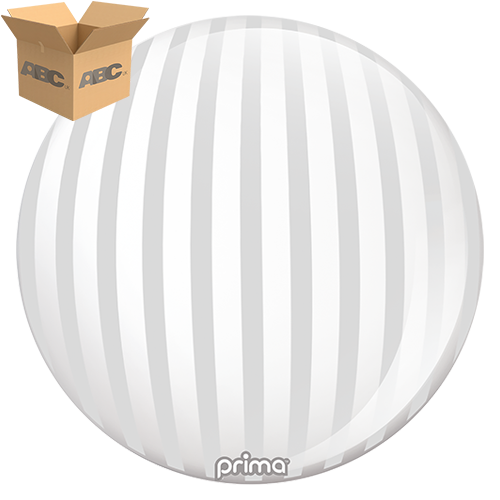 20” Silver Stripe Sphere (Case of 50)