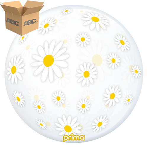 20” White Daisies Sphere (Case of 50)