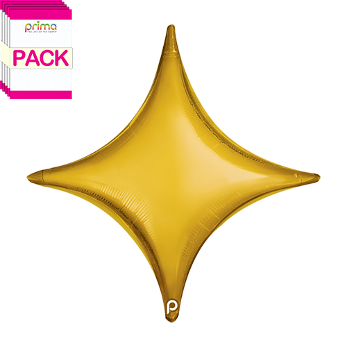 18” Gold Star Point (Pack of 5)