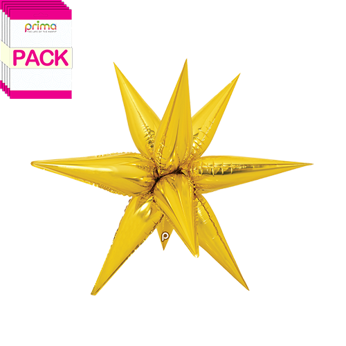 26” Gold Starburst (Pack of 5)