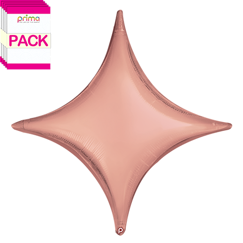 30” Rose Gold Star Point (Pack of 5)