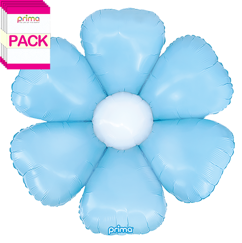 34” Pale Blue Daisy (Pack of 10)