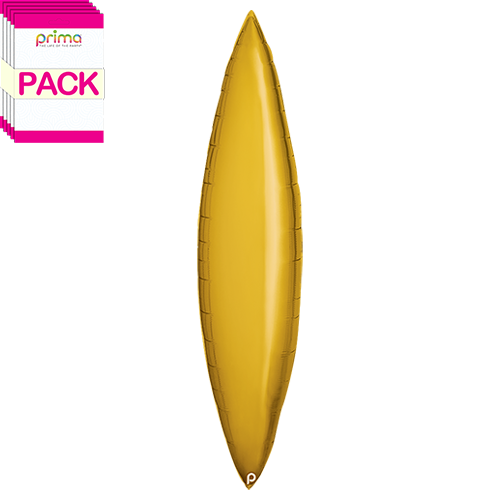 36” Gold Taper (Pack of 5)