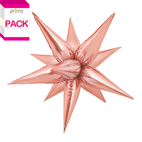 40” Rose Gold Starburst (Pack of 5)