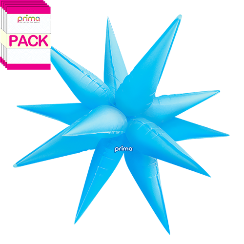 Electric Blue 40" Starburst (Pack of 10)