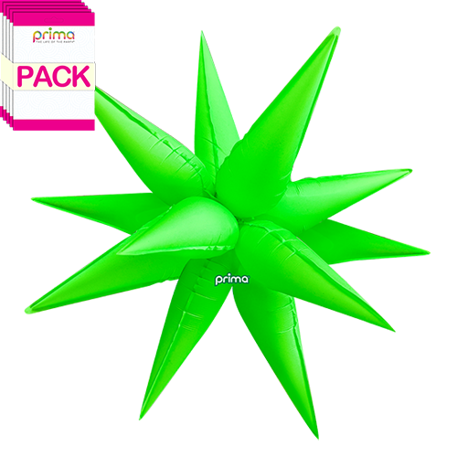 Electric Green 40" Starburst (Pack of 10)