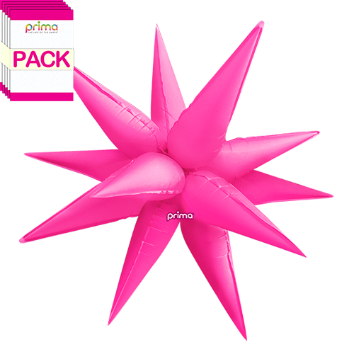 Electric Pink 40" Starburst (Pack of 10)