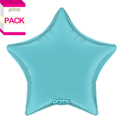 18" Light Blue Star (Pack of 5)