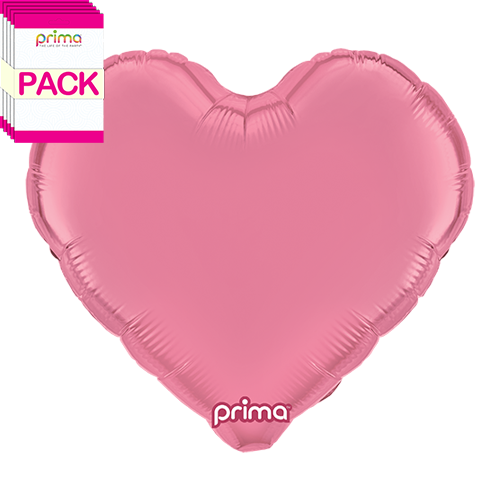 18” Light Pink Heart (Pack of 5)