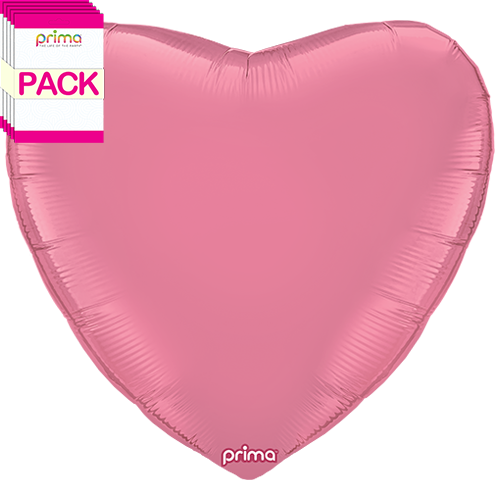 32” Light Pink Heart (Pack of 5)