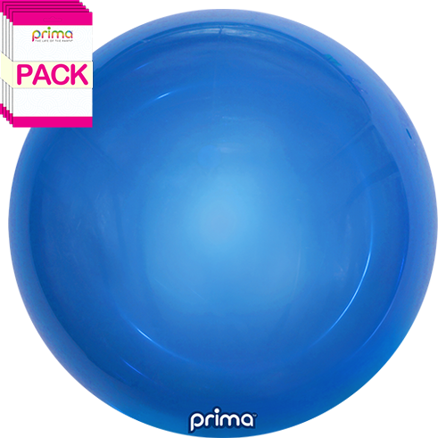 20” Blue Metallic Sphere (Pack of 10)