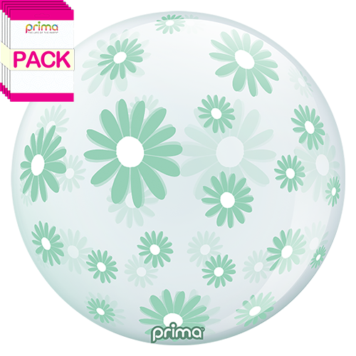 20” Mint Green Daisies Sphere (Pack of 10)