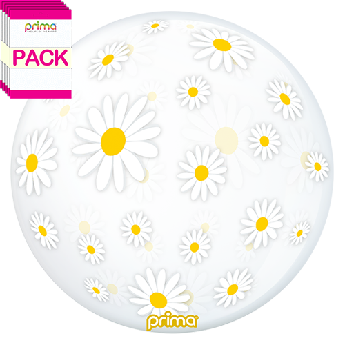 20” White Daisies Sphere (Pack of 10)