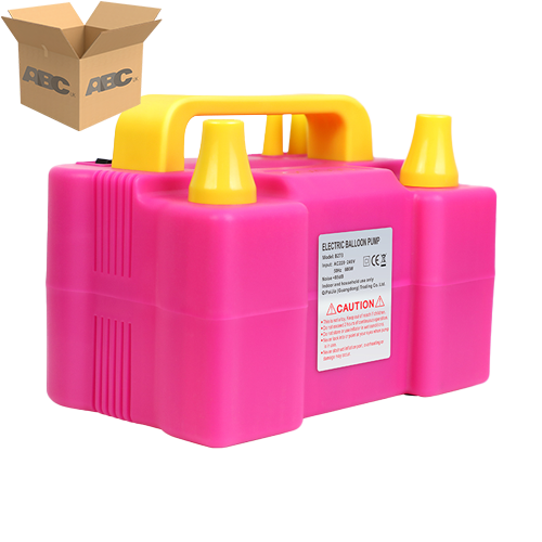 Electric Balloon Pump - Pink Inflator (Case of 12)