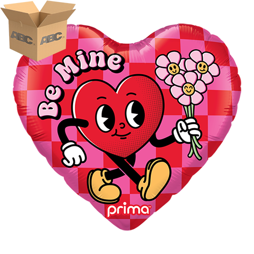 18" Heart Be Mine Valentine Buddy (Case of 50)