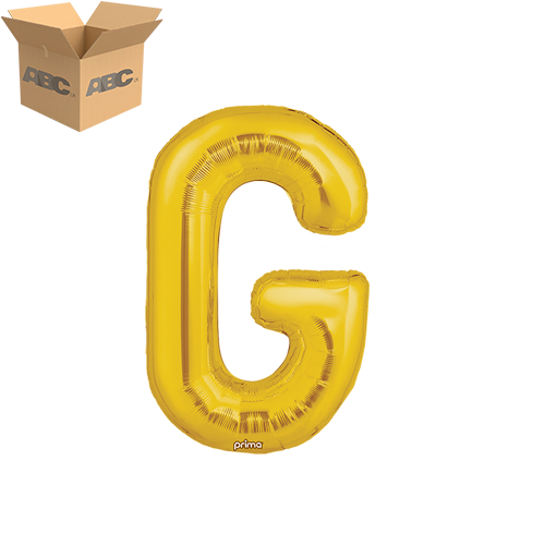 16" Gold Letter G (Case of 50)