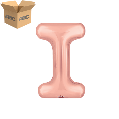 16" Rose Gold Letter I (Case of 50)