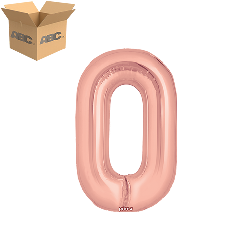 16" Rose Gold Letter O (Case of 50)