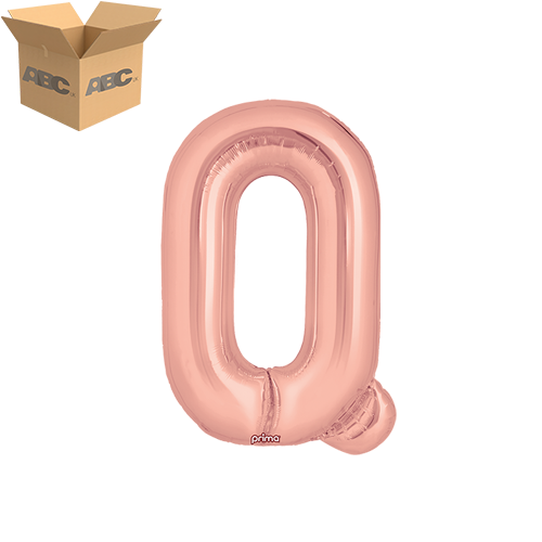 16" Rose Gold Letter Q (Case of 50)