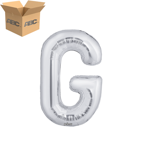 16" Silver Letter G (Case of 50)