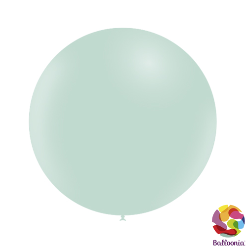 24" (2ft) Round Balloons - Matte. Green T05 - 2CT - Balloonia