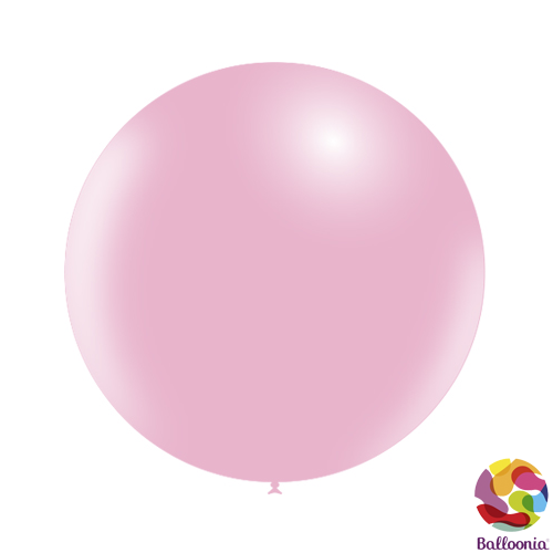 24" (2ft) Round Balloons - Baby Pink P28 - 2CT - Balloonia