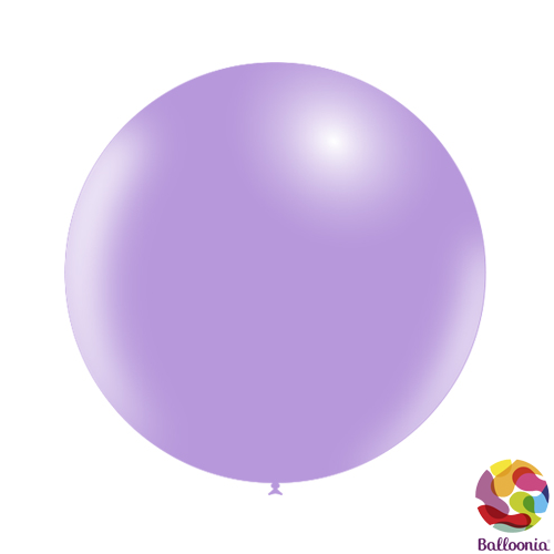 24" (2ft) Round Balloons - Lavender P31 - 2CT - Balloonia