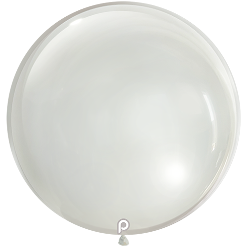 Clear Glass 36" Round - 4CT 