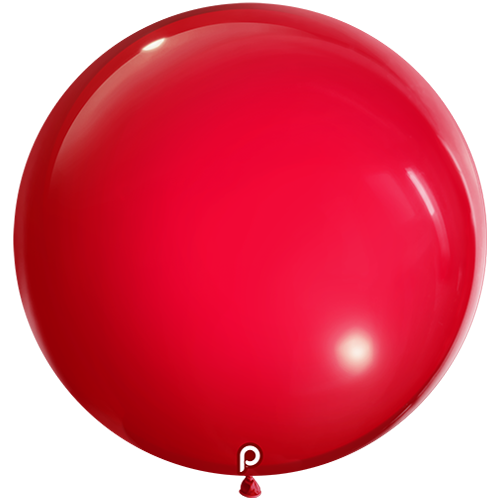 [PL-RED-36-25-4] Red 36" Round - 4CT 