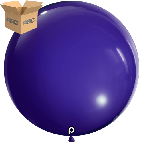 [PL-PRPL-36-25-4-CASE] Purple 36" Round - 4CT  (25 Bags)