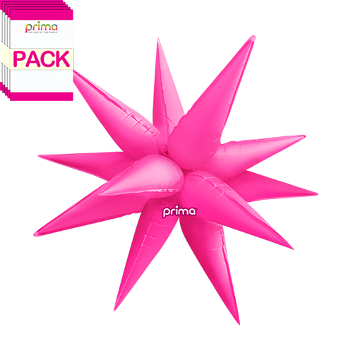 [PD-EPSB-26-50-1-BAND] Electric Pink 26" Starburst (Pack of 10)