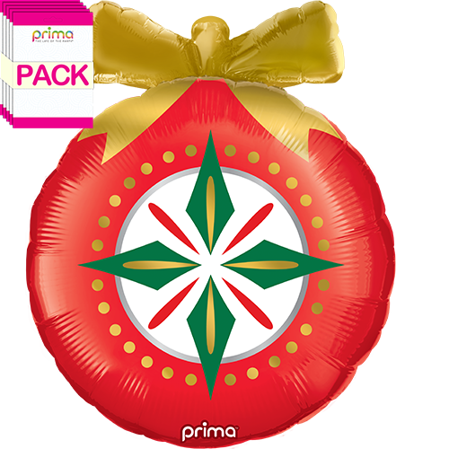 [PF-0042-22-50-1-BAND] 22" Christmas Ornament Special Shape (Pack of 5)