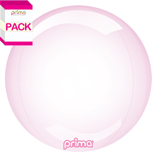 [PS-PKGL-18-50-1-BAND] 18" Pink Glass Sphere (Pack of 10)