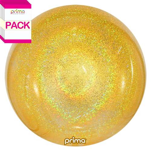 [PS-GDGL-22-50-1-BAND] 20” Gold Glitter Sphere (Pack of 10)