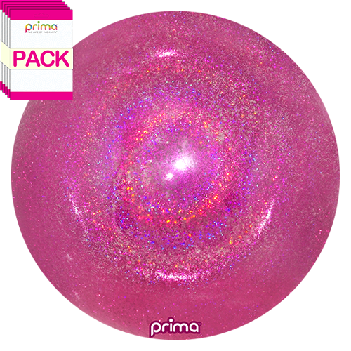 [PS-HPGL-20-50-1-BAND] 20” Hot Pink Glitter Sphere  (Pack of 10)